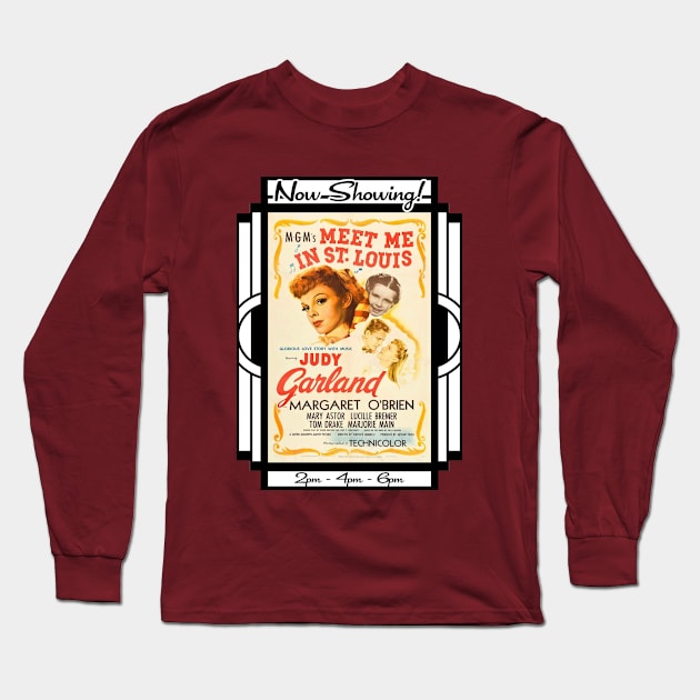 Meet Me In St. Louis (Framed) Long Sleeve T-Shirt by Vandalay Industries